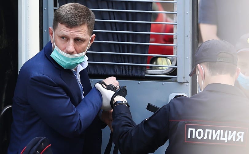 Жители Хабаровска в 50-й раз устроили несанкционированную акцию в поддержку Фургала