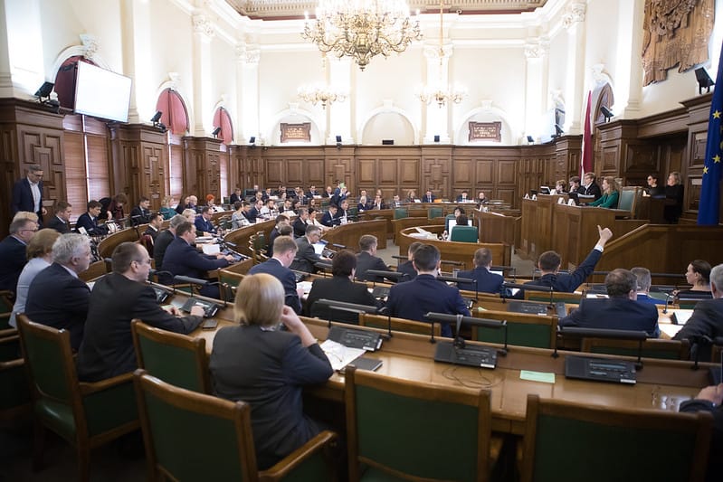 Latvian parliament declares Russia sponsor of terrorism, calls on EU to stop giving visas to Russians