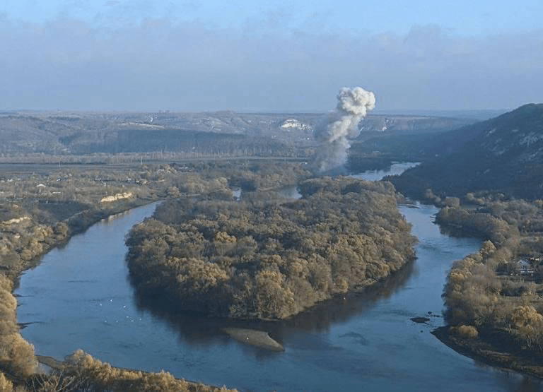 ВСУ: Россия использует воздушное пространство Молдовы для атак на Украину