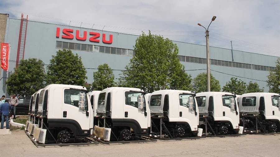 Японский автомобильный концерн Isuzu ушел с российского рынка