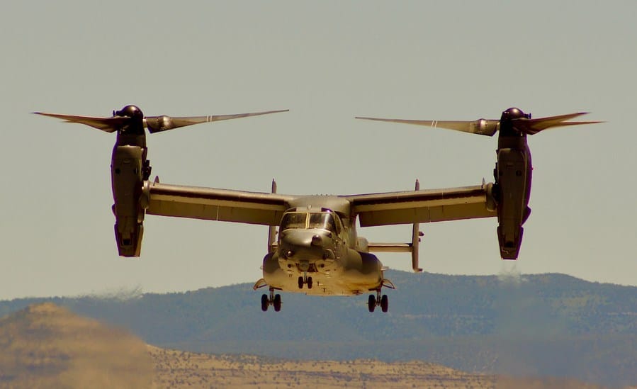 Конвертоплан V-22 Osprey потерпел крушение в Австралии. Пострадали 23 морпеха США, погибли трое