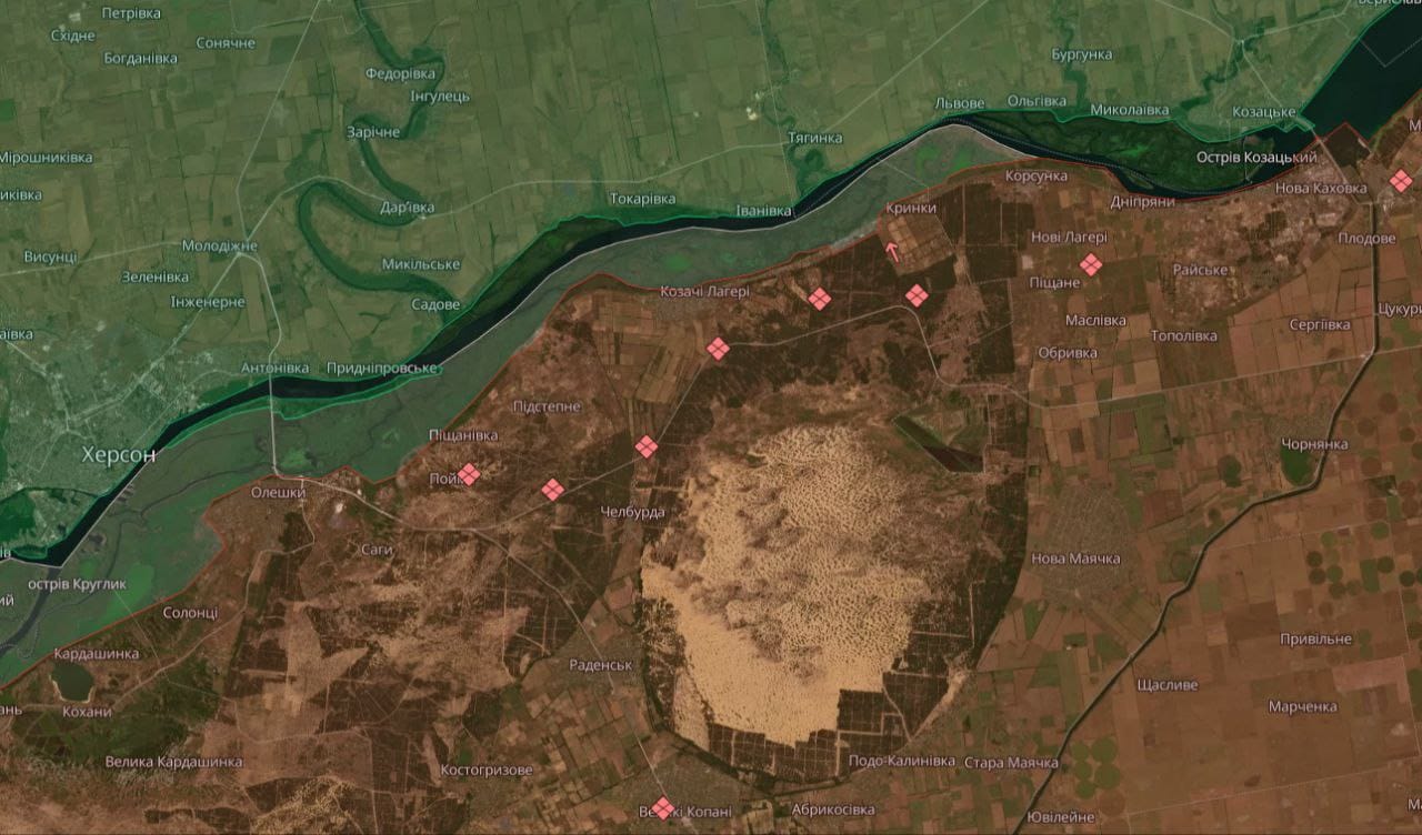ВСУ официально закрепились на левом берегу Днепра, россияне отправляют на Авдеевку «шахид-мобили». Что происходит на фронте