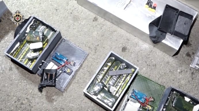 В Грузии изъяли бомбы и взрывчатку, которые перевозили из Одессы в Воронеж. В организации перевозки подозревается гражданин Украины