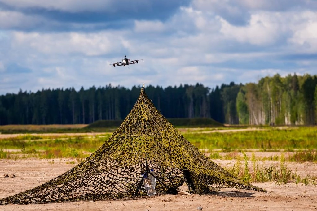 Учения по борьбе с беспилотниками Baltic Trust 25, Латвия, август 2025 год. Фото: AFP