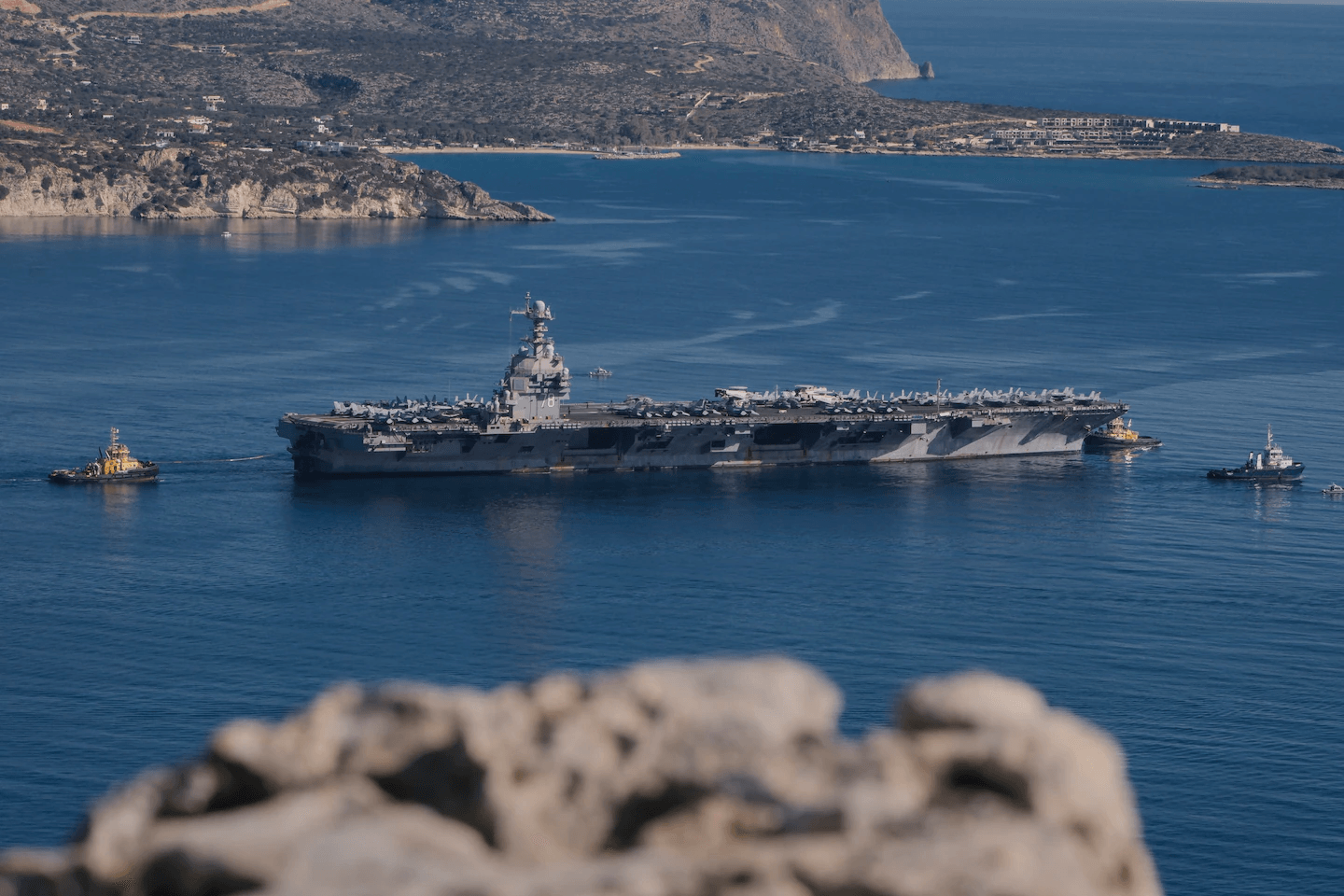 Фото: USS Gerald R. Ford / AP