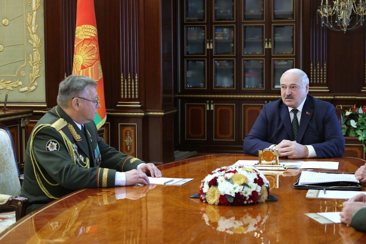 Павел Муравейко и Александр Лукашенко. Фото: БЕЛТА