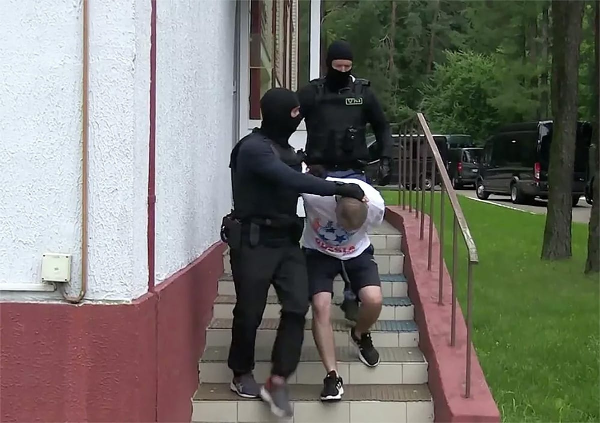 Задержанные в Белоруссии наемники ЧВК Вагнера переданы России