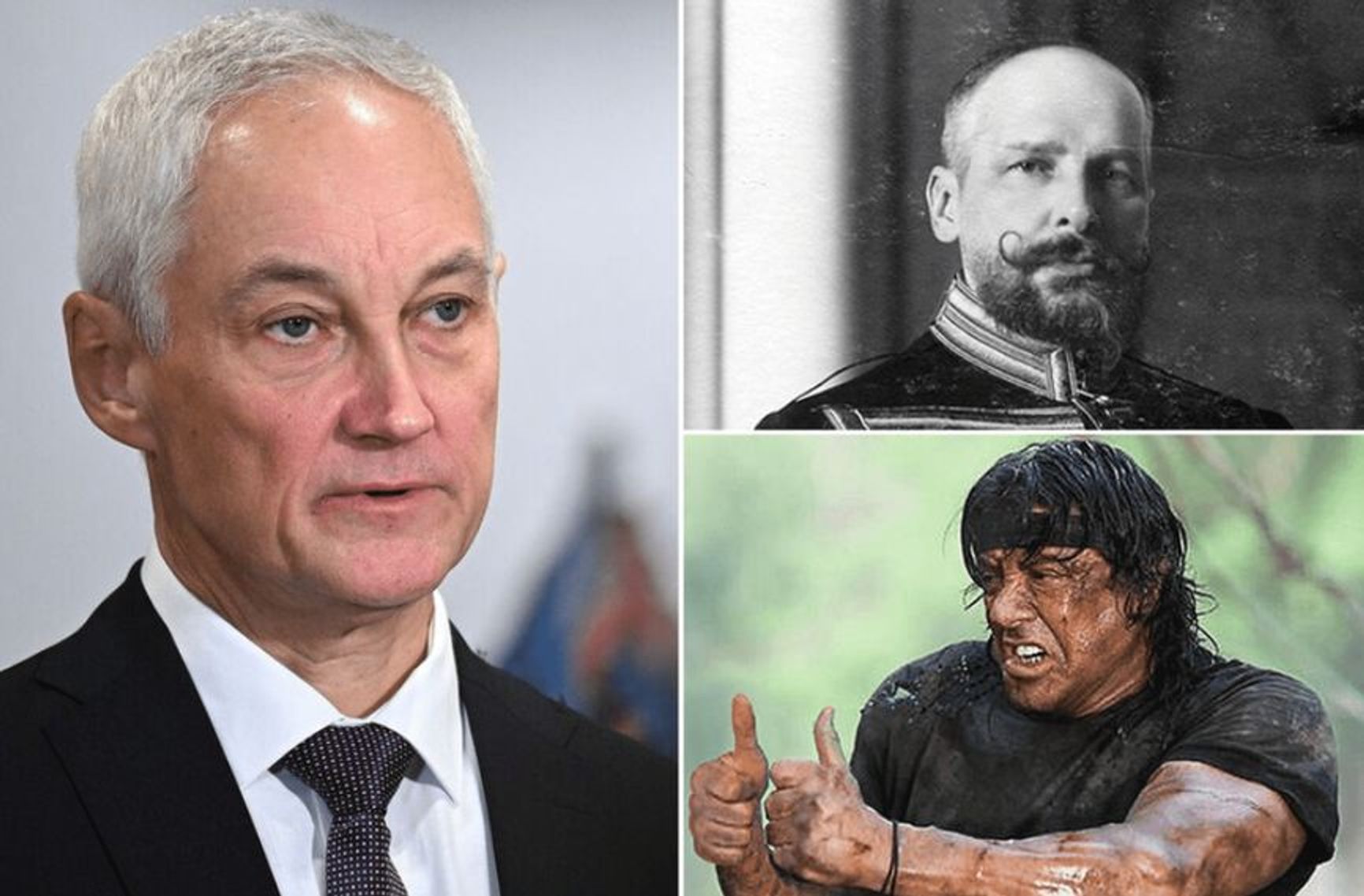 Upon his appointment as Defense Minister, opinion leaders in Russia’s pro-war community began comparing Belousov to Russian imperial statesman and reformer Pyotr Stolypin — and to John Rambo, the protagonist of the eponymous 1980s action movie franchise.