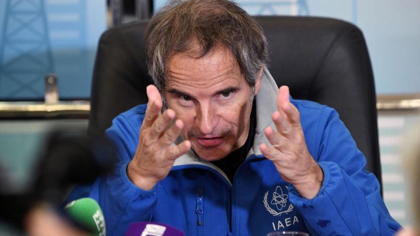 IAEAs generaldirektør Rafael Grossi
