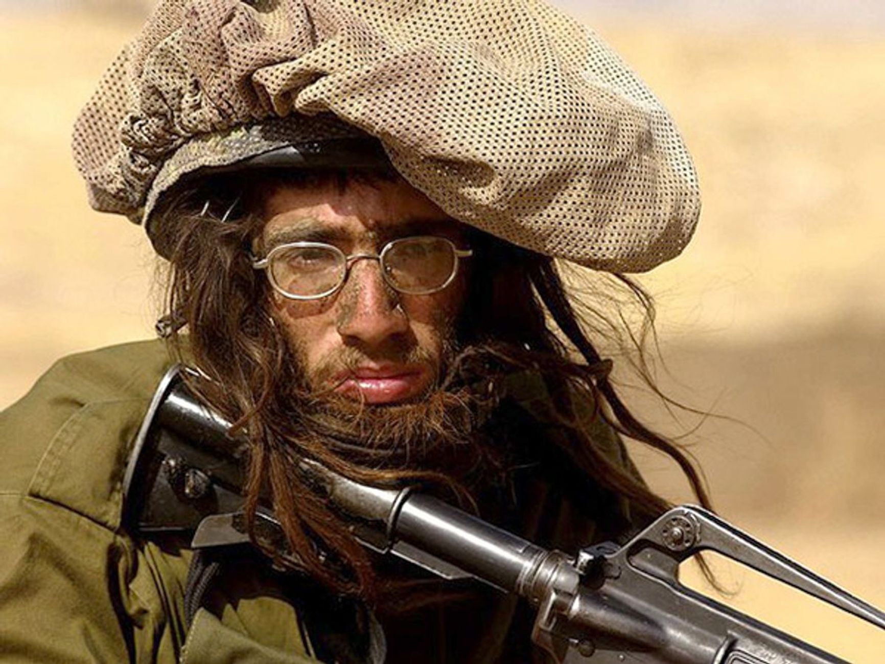 An ultra-Orthodox Jew in the army