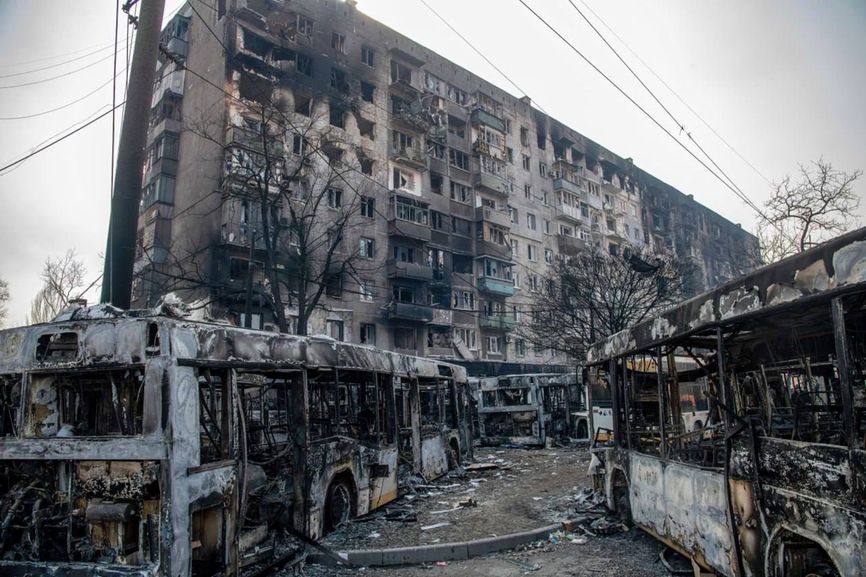 Mariupol, våren 2022