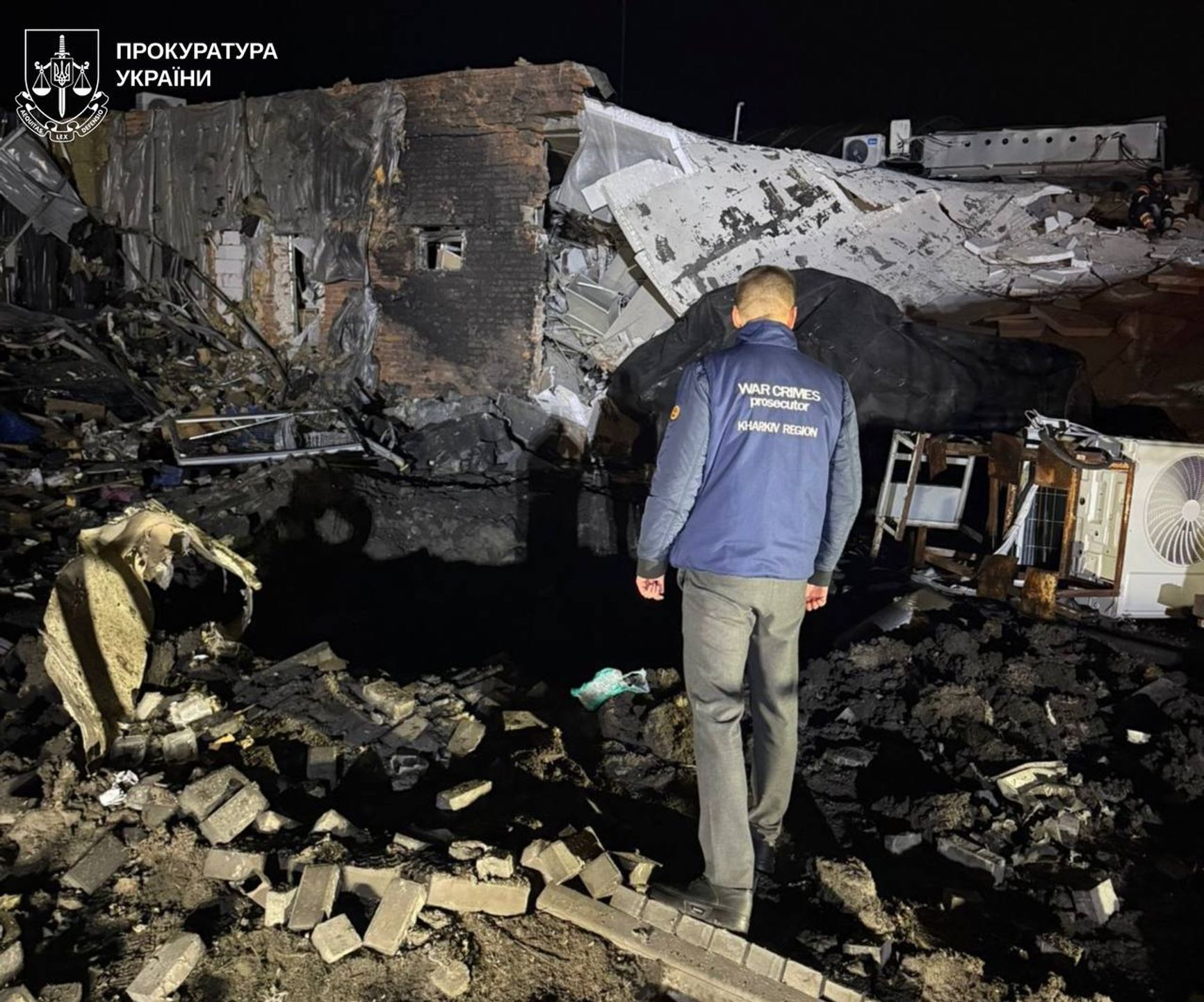 Последствия российских ударов по Харькову 