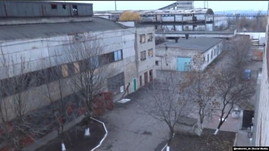 Фото территории «Изоляции», опубликовано в январе 2021 года в Телеграм-канале traktorist_dn