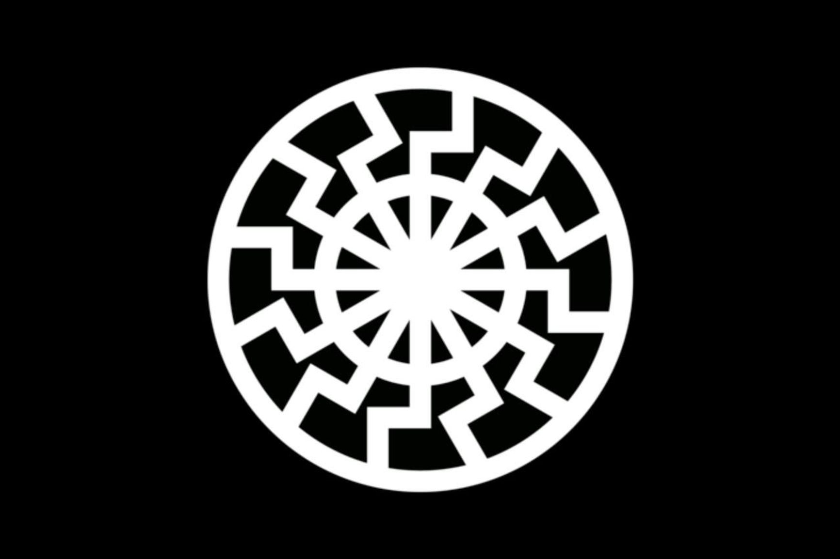 The black sun, a symbol of esoteric Nazism