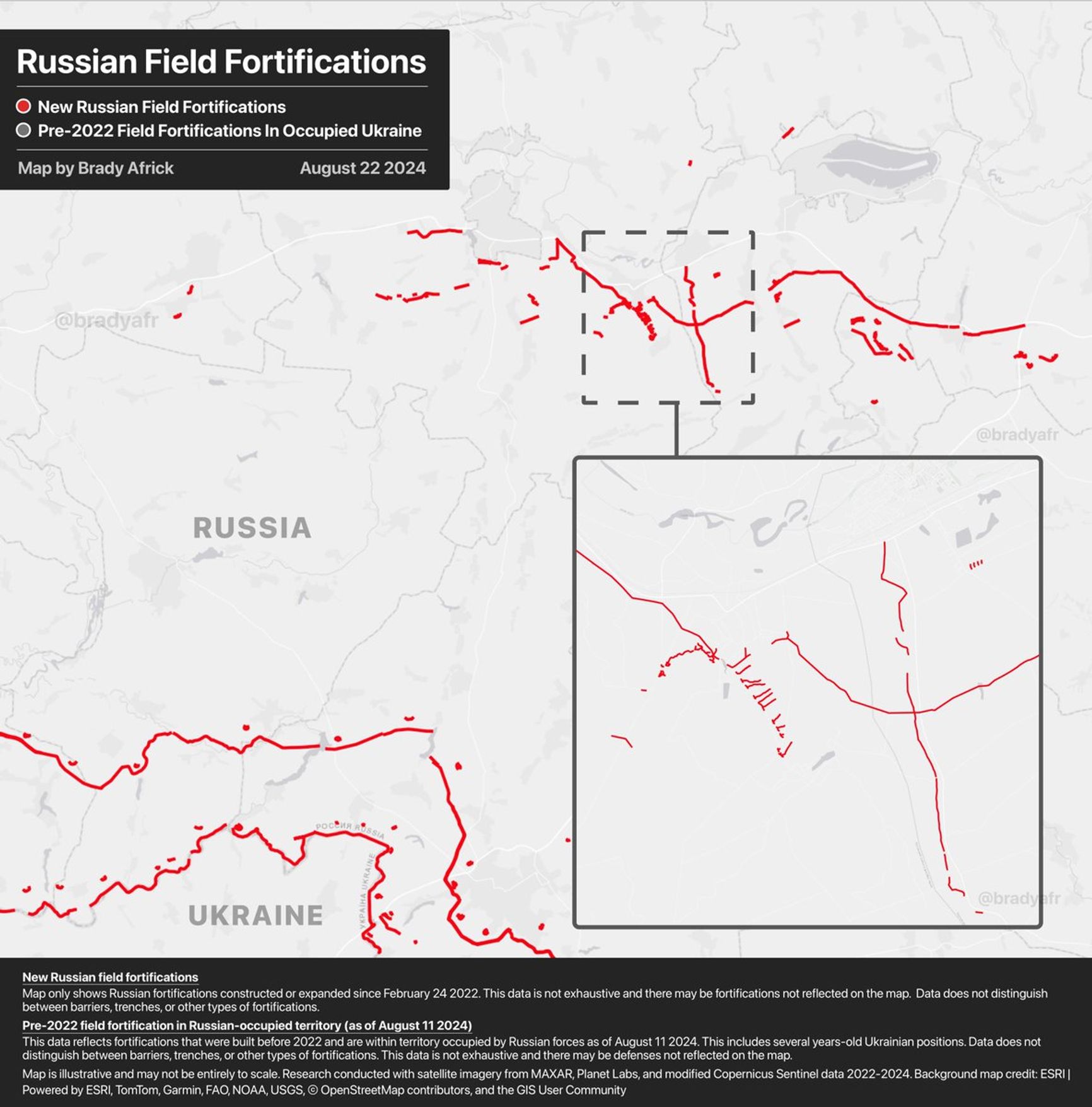 Фортификационные сооружения в Курской области