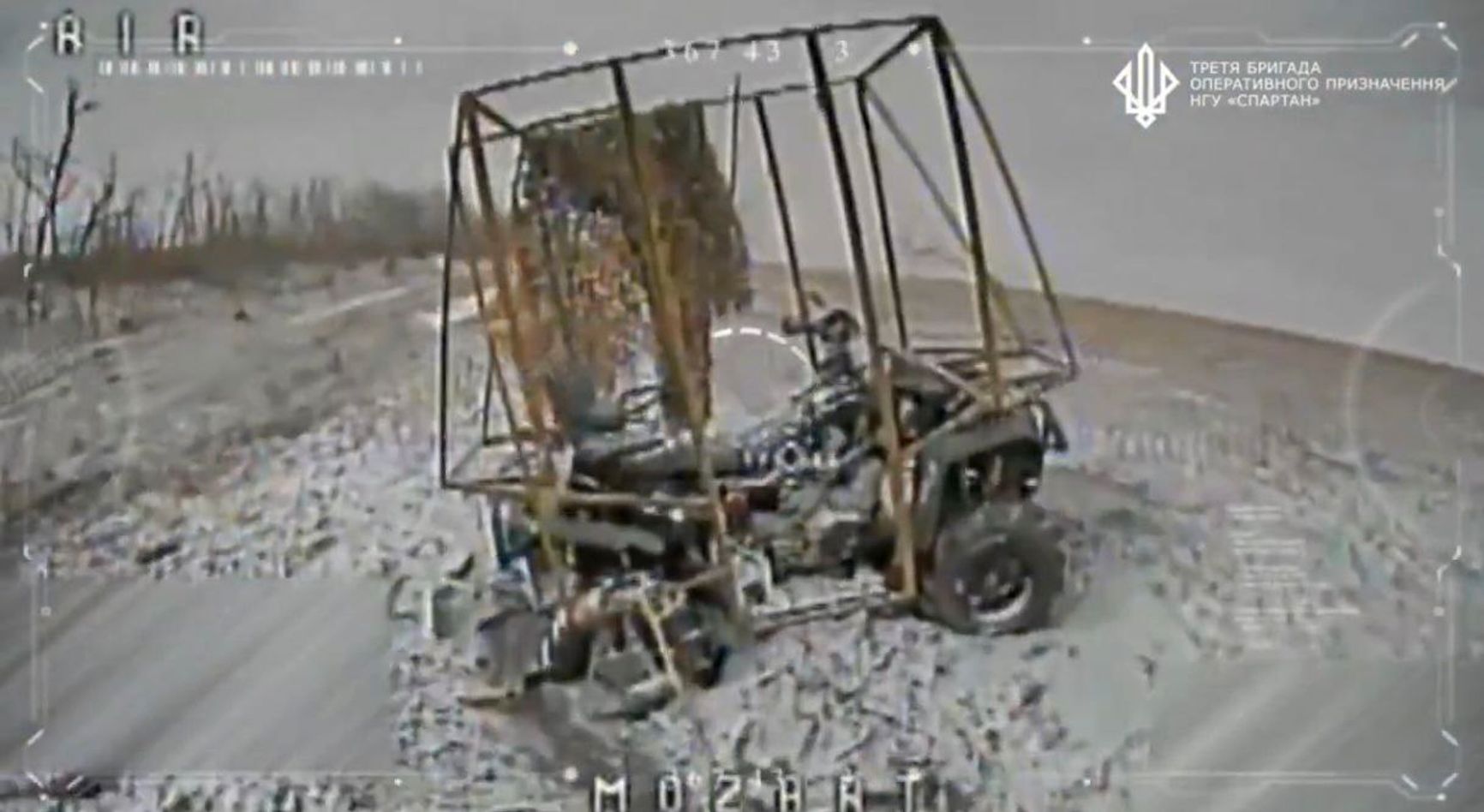 Российские квадроциклы с впечатляющими антидроновыми «мангалами»