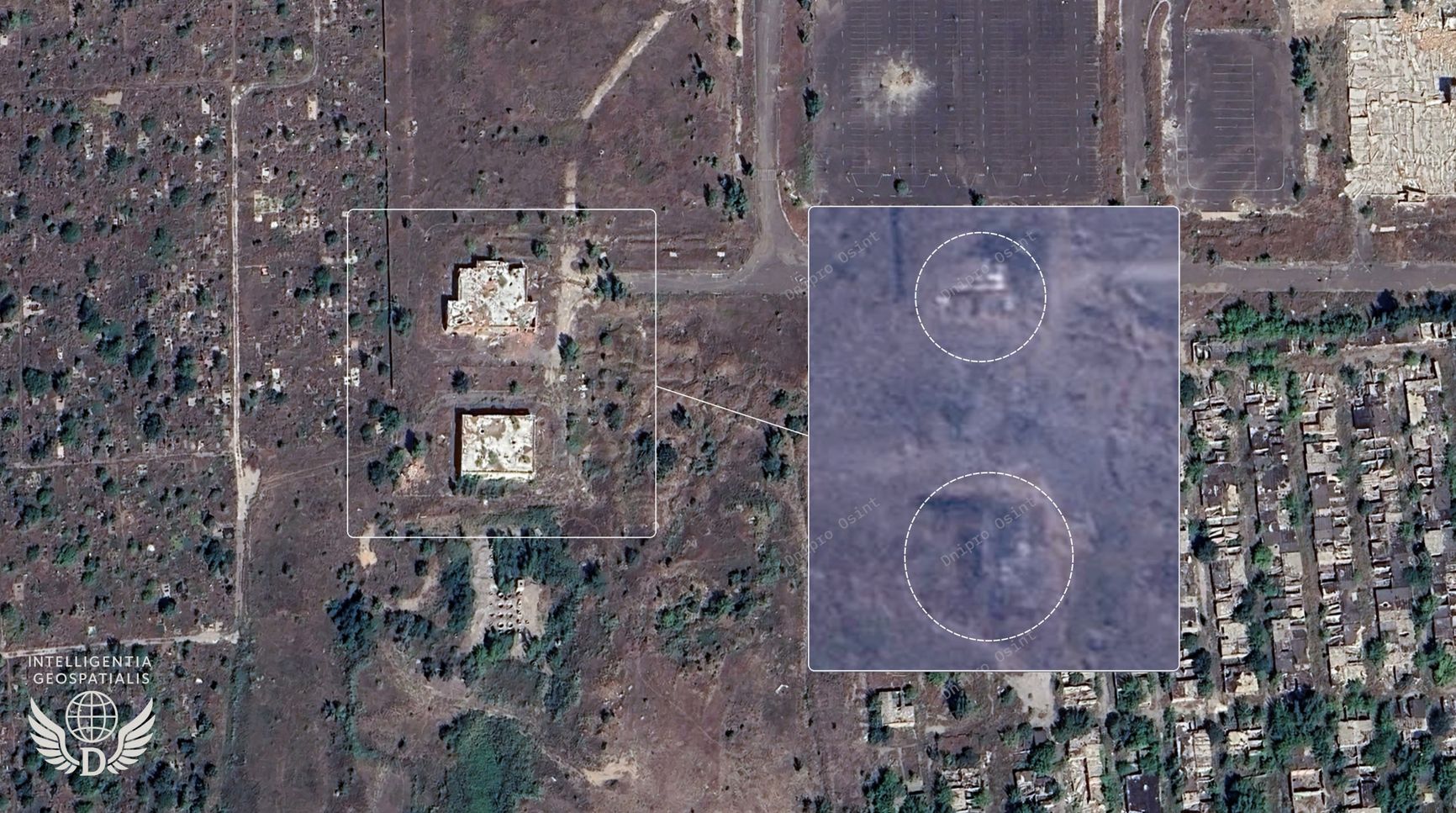 Результаты атаки БПЛА по складам «Шахедов» в Донецком аэропорту