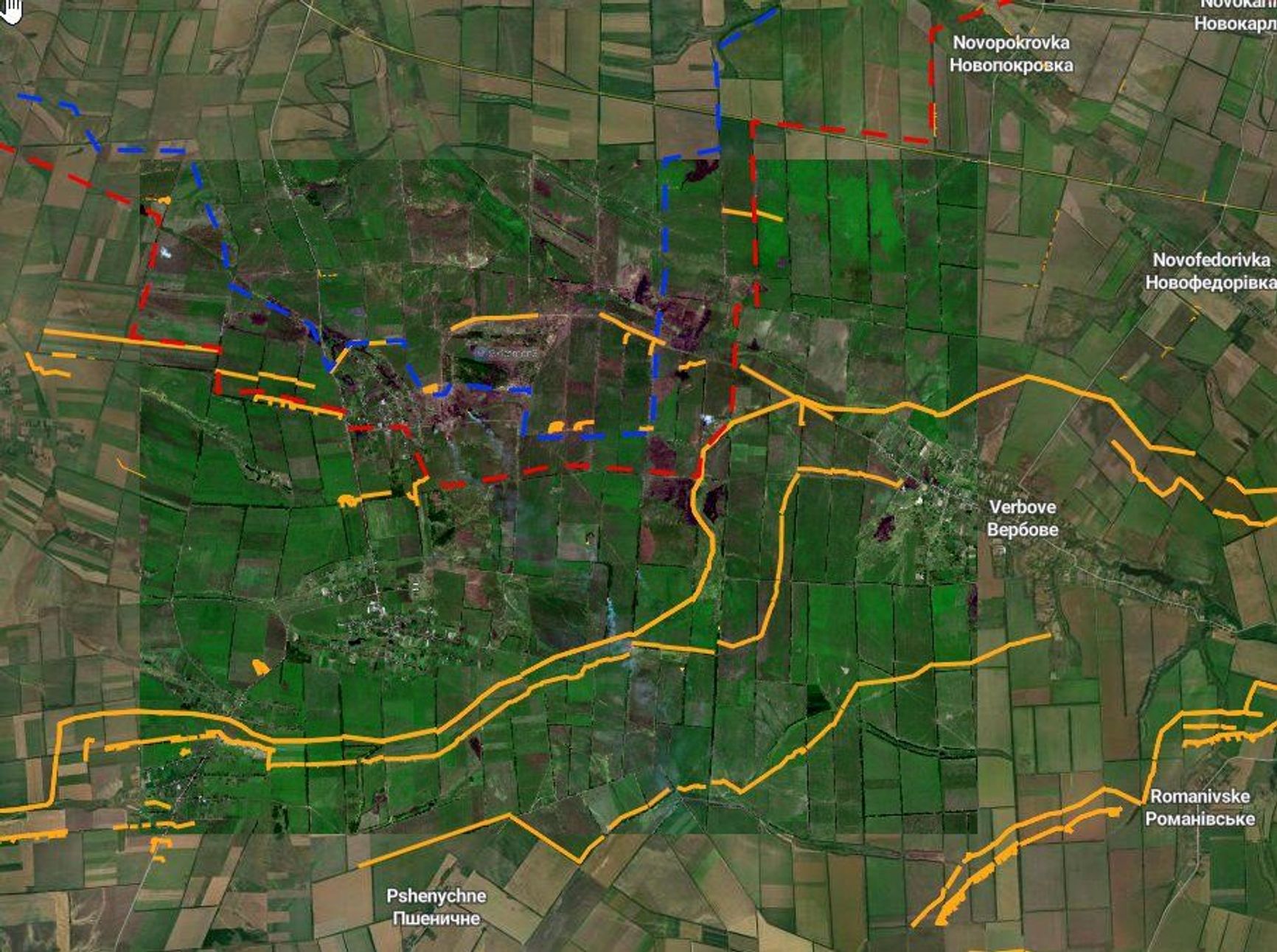 Situation in the Robotyne area according to Def Mon