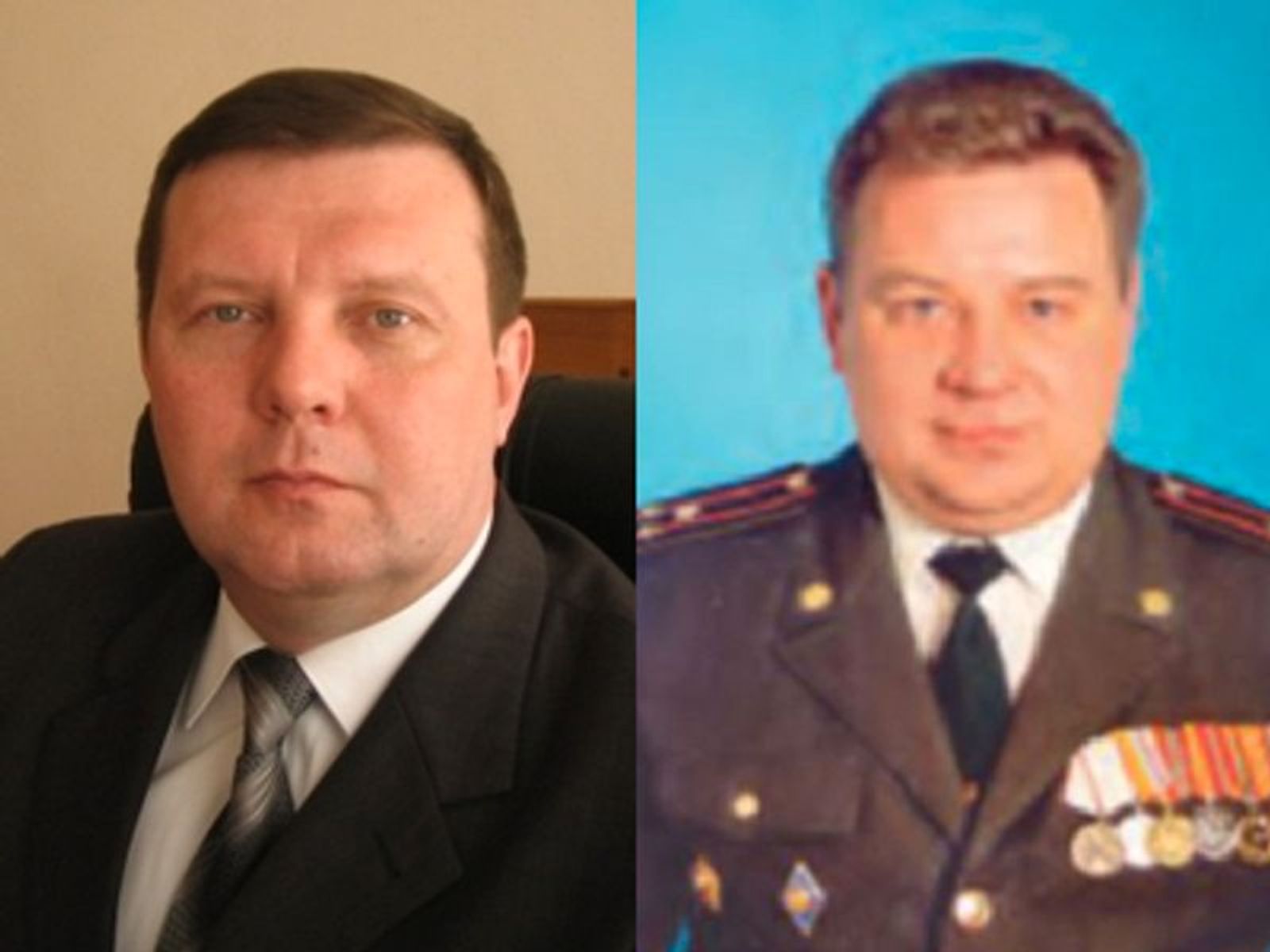 Vladimir Kondratyev (left) and Artur Zhirov