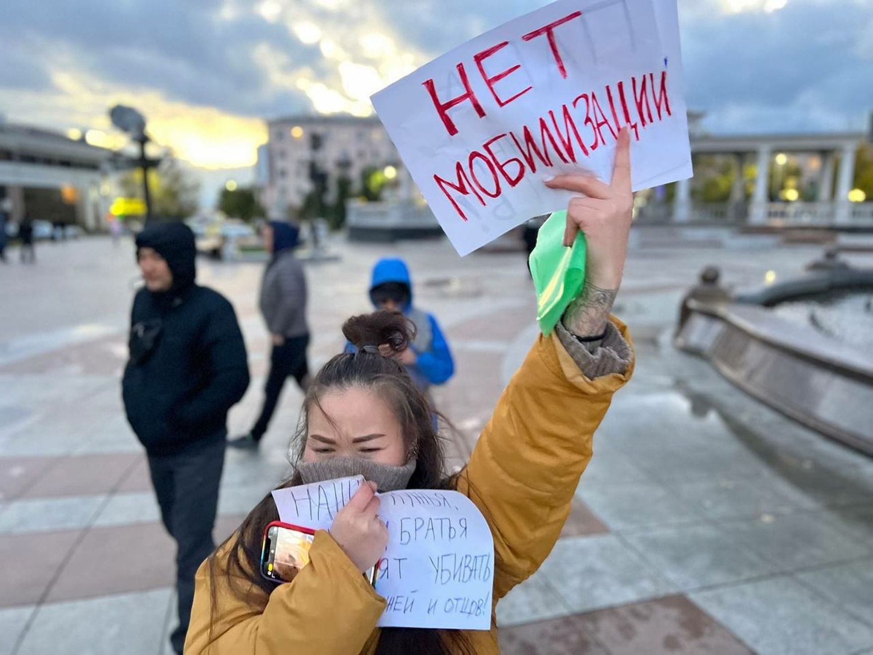 In 2022, a wave of protests against mobilization swept through many Russian cities