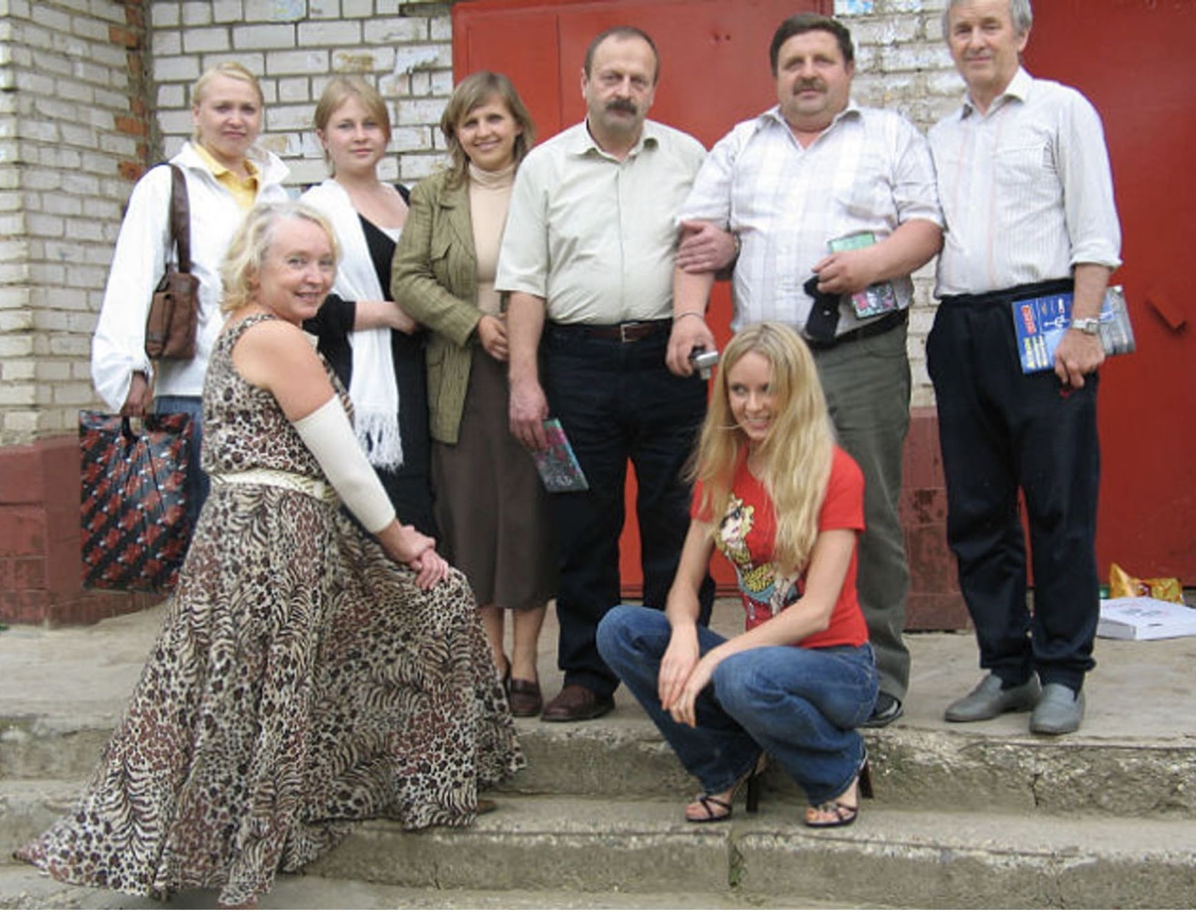 Natalia Popova before meeting Putin's daughter