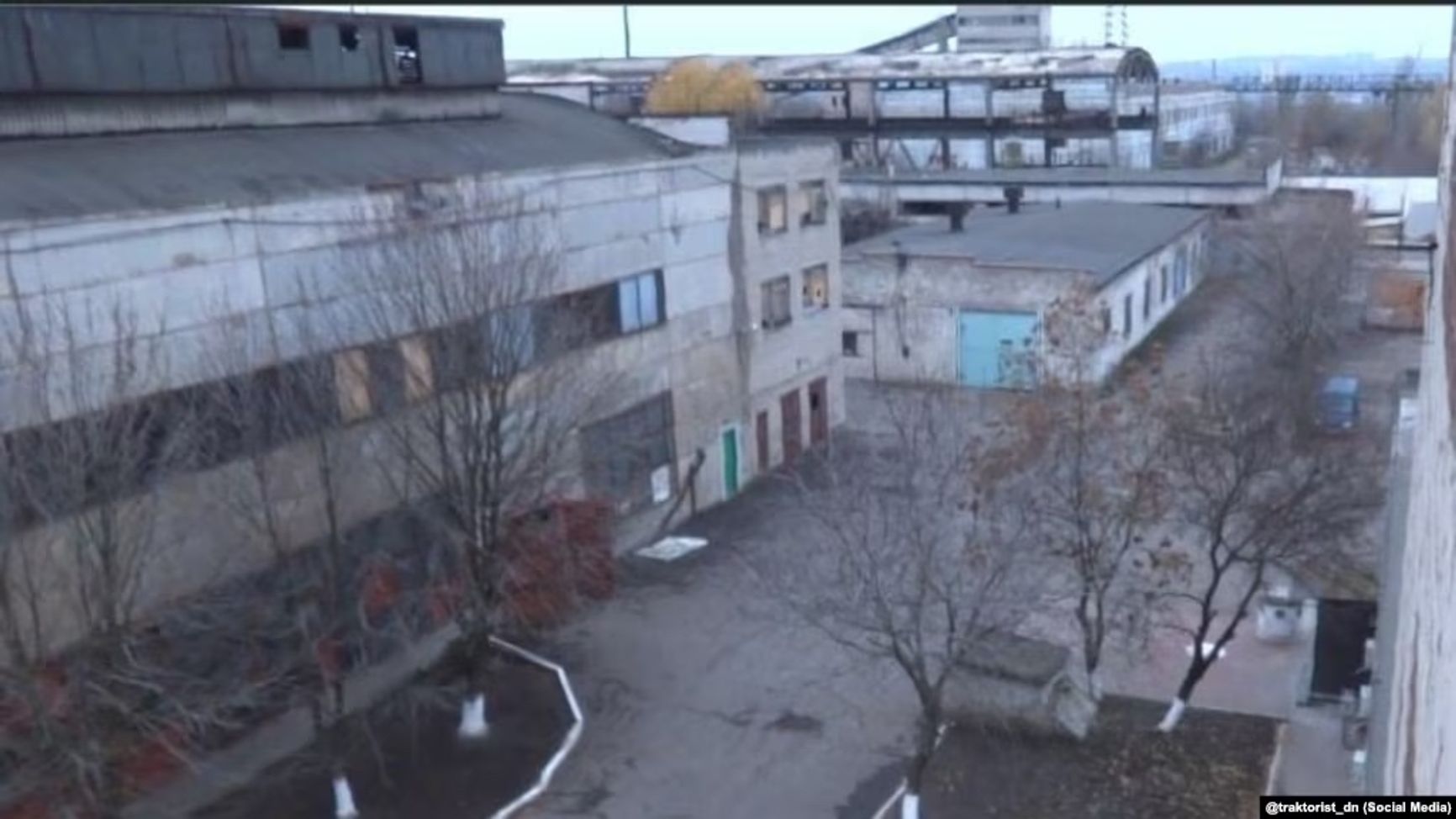 Фото территории «Изоляции», опубликовано в январе 2021 года в Телеграм-канале traktorist_dn