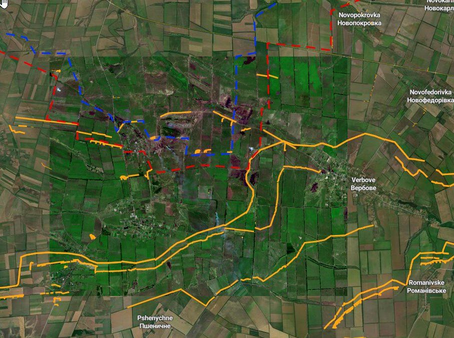 Situation in the Robotyne area according to Def Mon