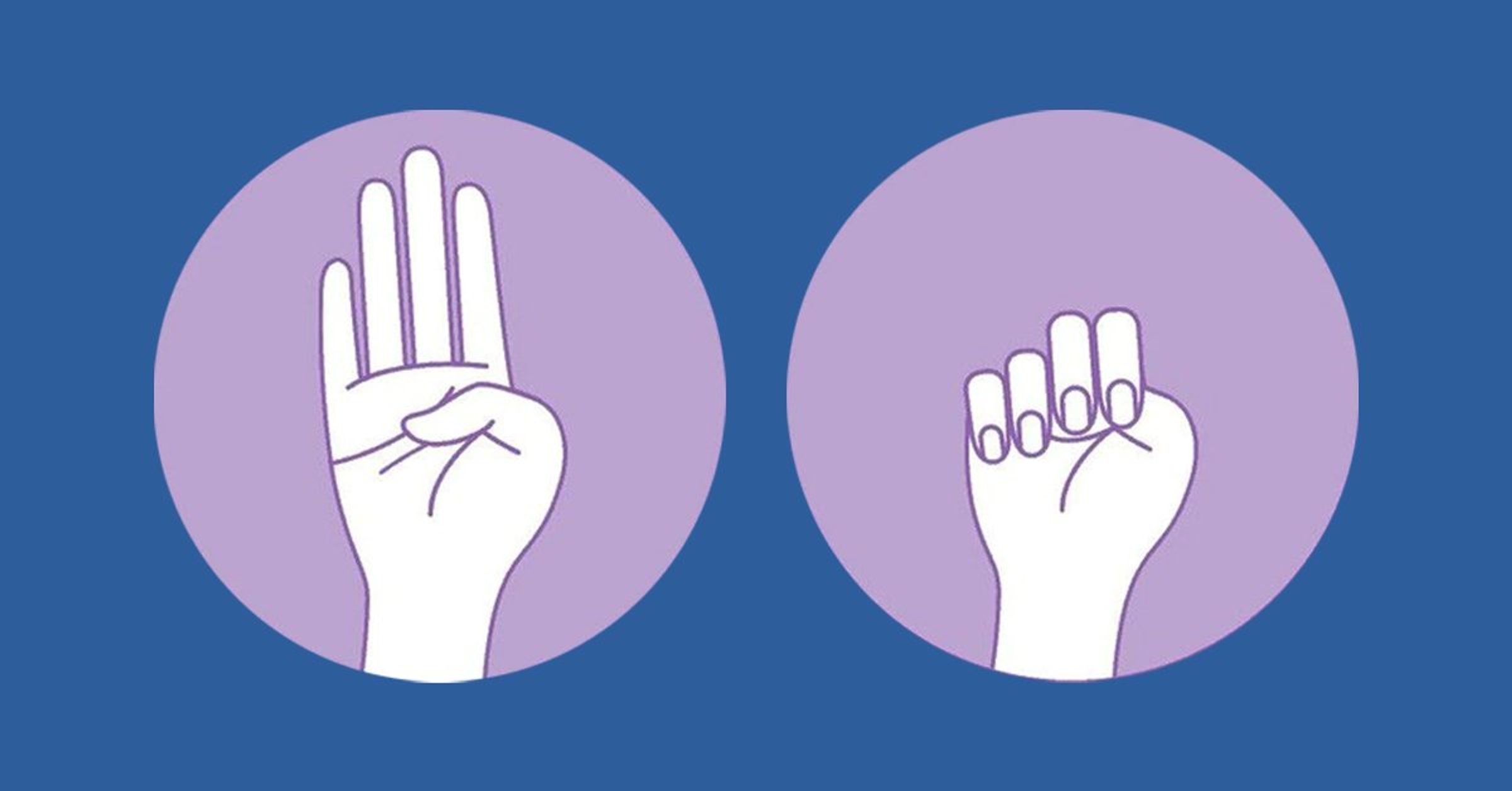 The gesture Veronika made behind her sister's back during the show recording