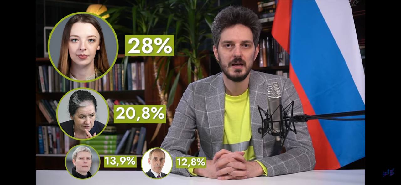 Скриншот из стрима Максима Каца