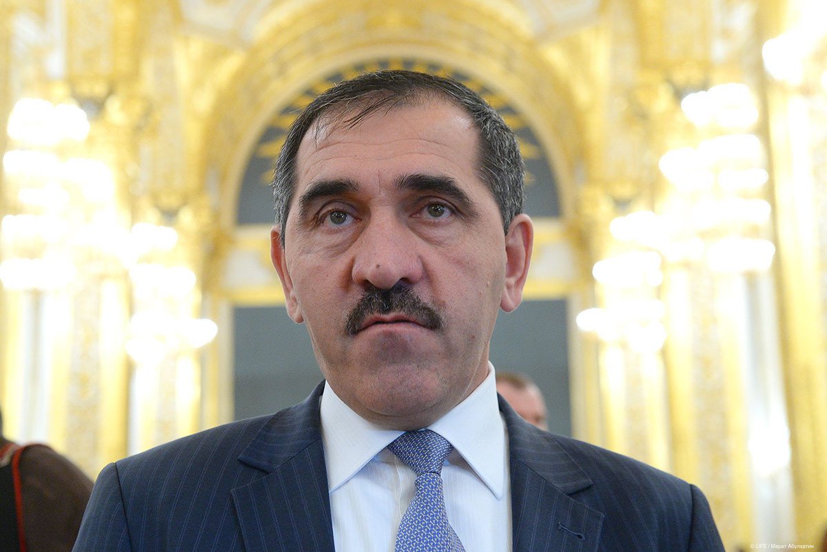 Экс-глава Ингушетии Юнус-Бек Евкуров 