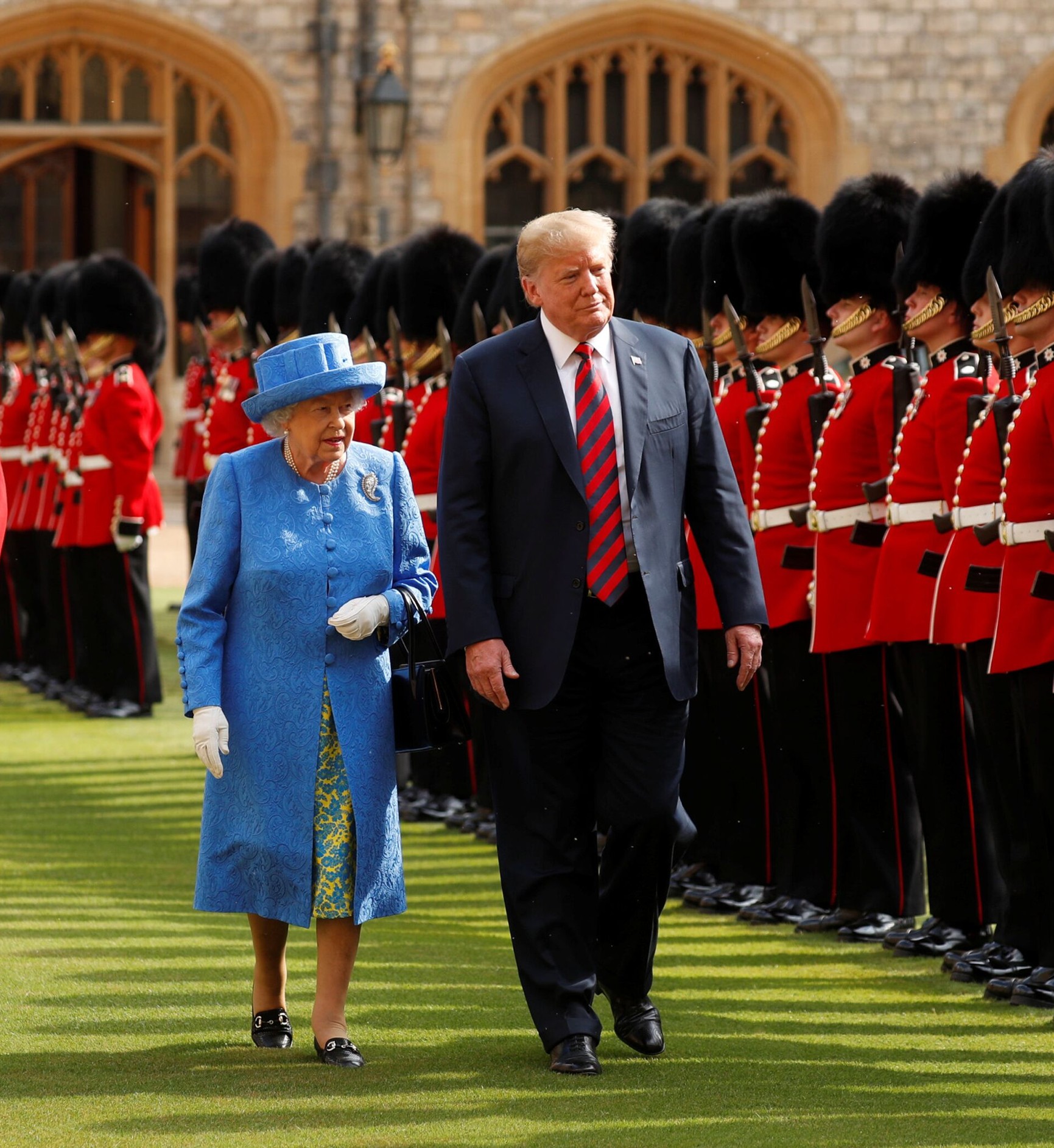 Визит президента Дональда Трампа