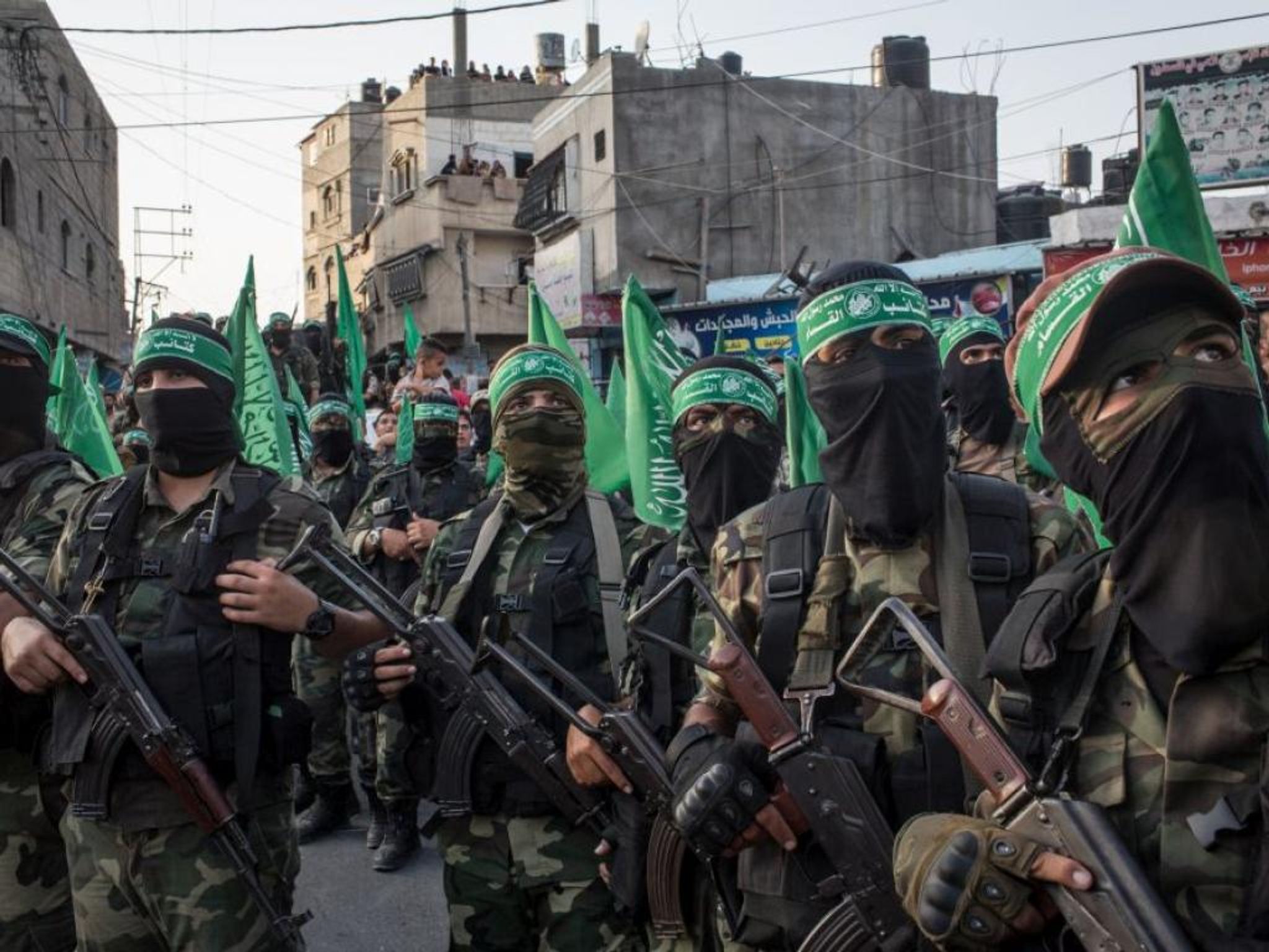 Hamas fighters