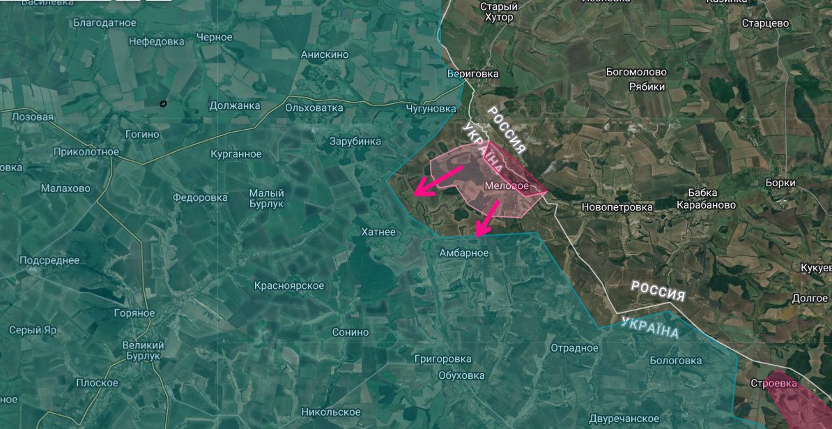 Ситуация на плацдарме в районе села Меловое на харьковском направлении по версии Анатолия Радова