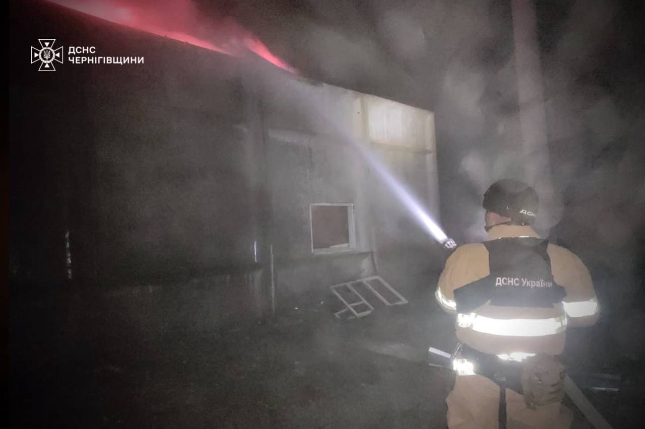 Последствия удара по Черниговской области, 19.10.2025