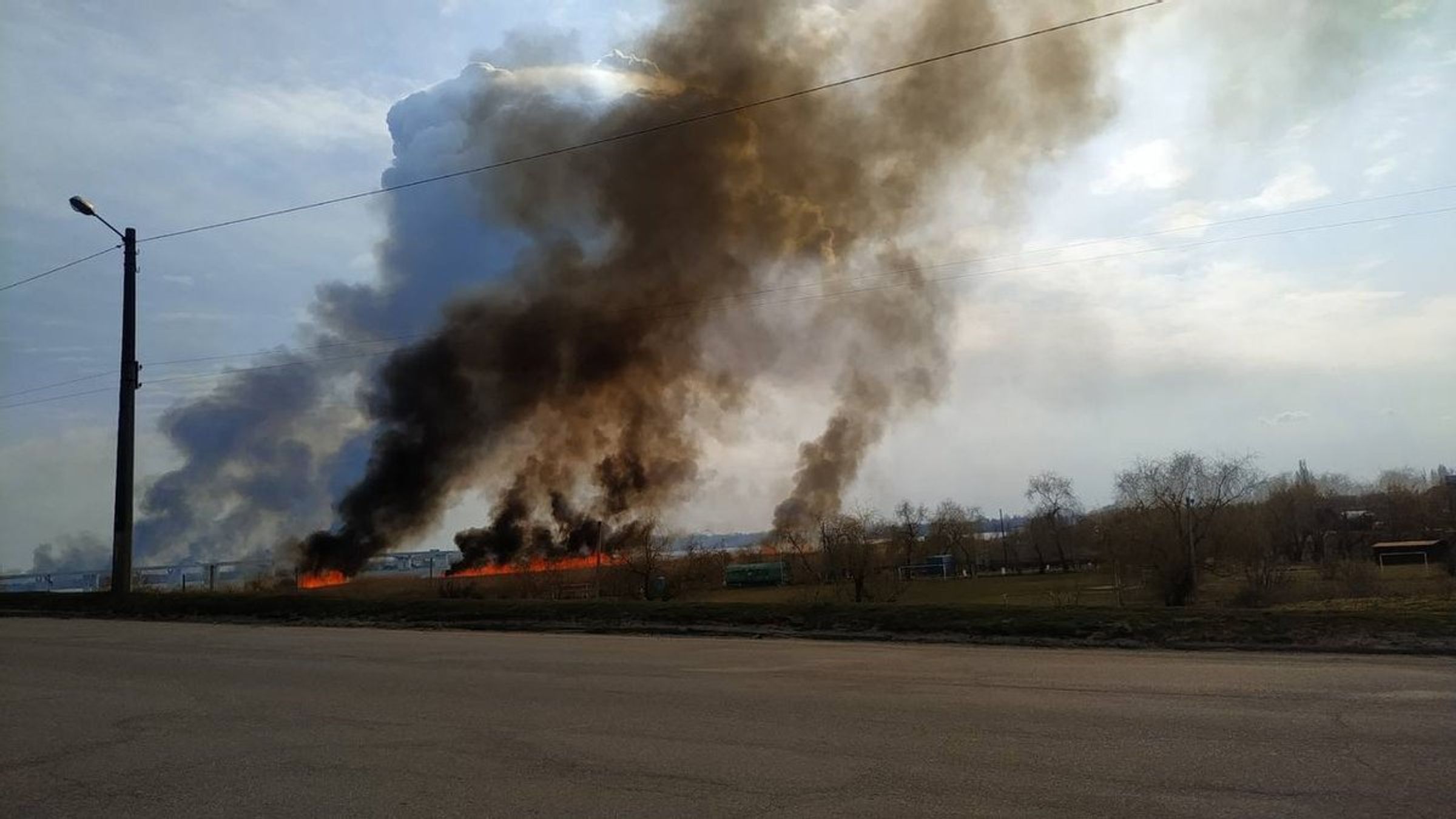 Explosions in Kherson on March 3