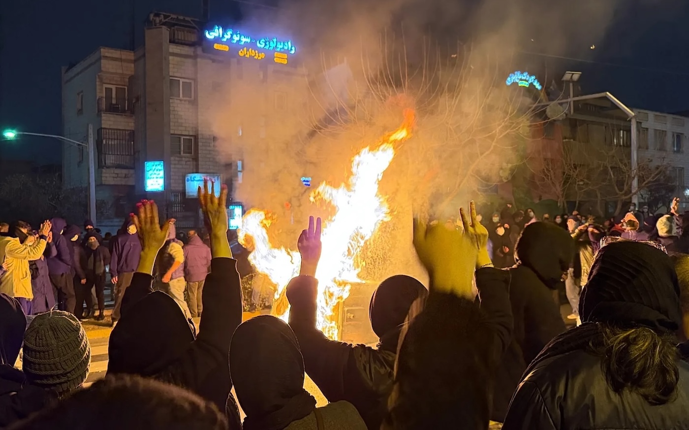 Январские протесты в Тегеране