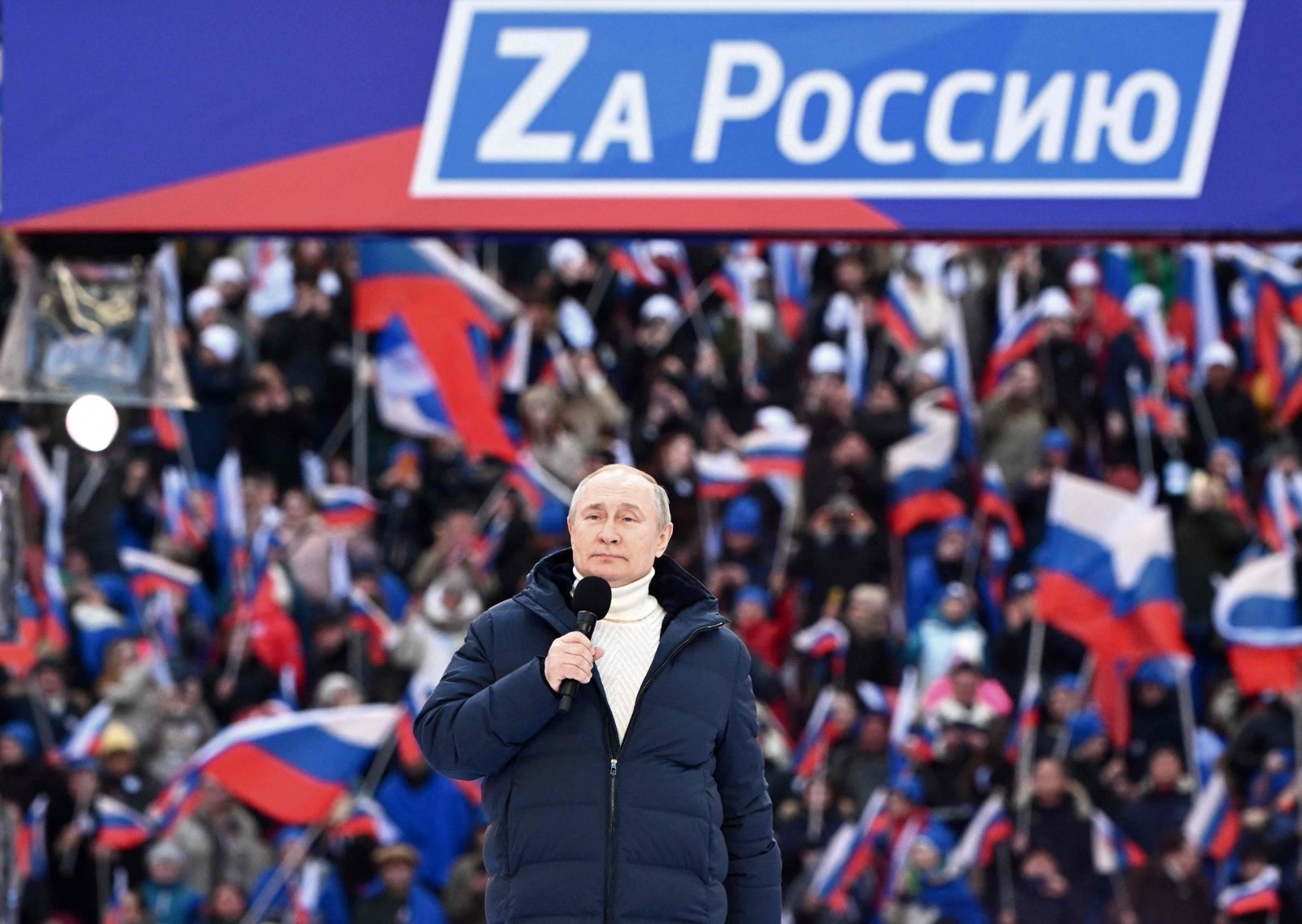 Putin wearing a Loro Piana jacket costing 1,445,000 rubles