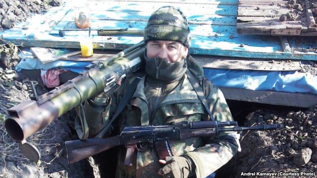 Андрей Камаев. Январь 2015 года, Восточная Украина