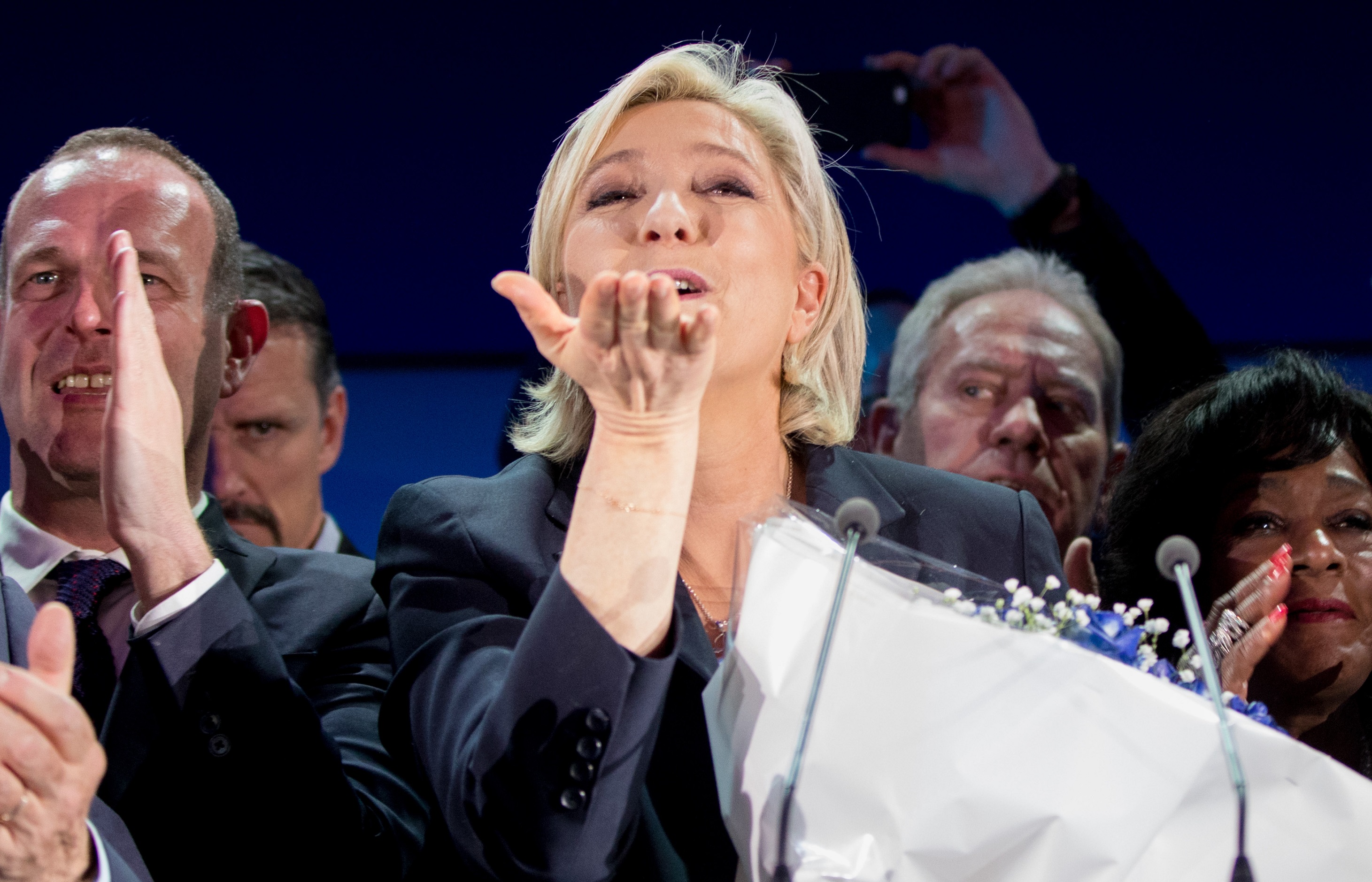French Presidential Elections 2017 - Marine Le Pen Wins First Round