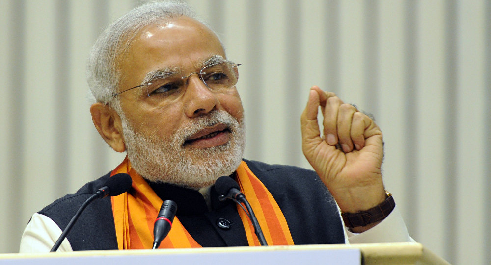 Нарендра Моди, премьер-министр Индии