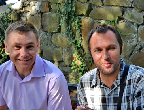 Активисты Евгений Витишко (слева - оказался за решеткой) и Сурен Газарян (справа - вынужден был покинуть РФ)