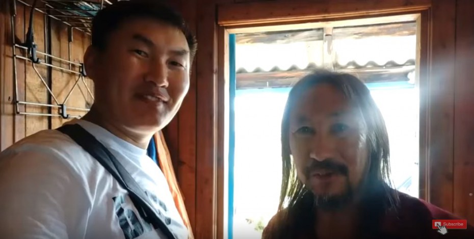 Шаман Александр Габышев в Улан-Удэ