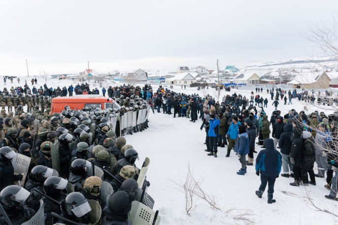 Шесть участников  протестов в башкирском Баймаке получили до пяти лет заключения