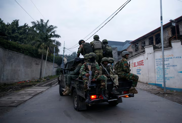 Члены повстанческой группировки М23 в Гоме, Конго, январь 2025. Фото: Reuters