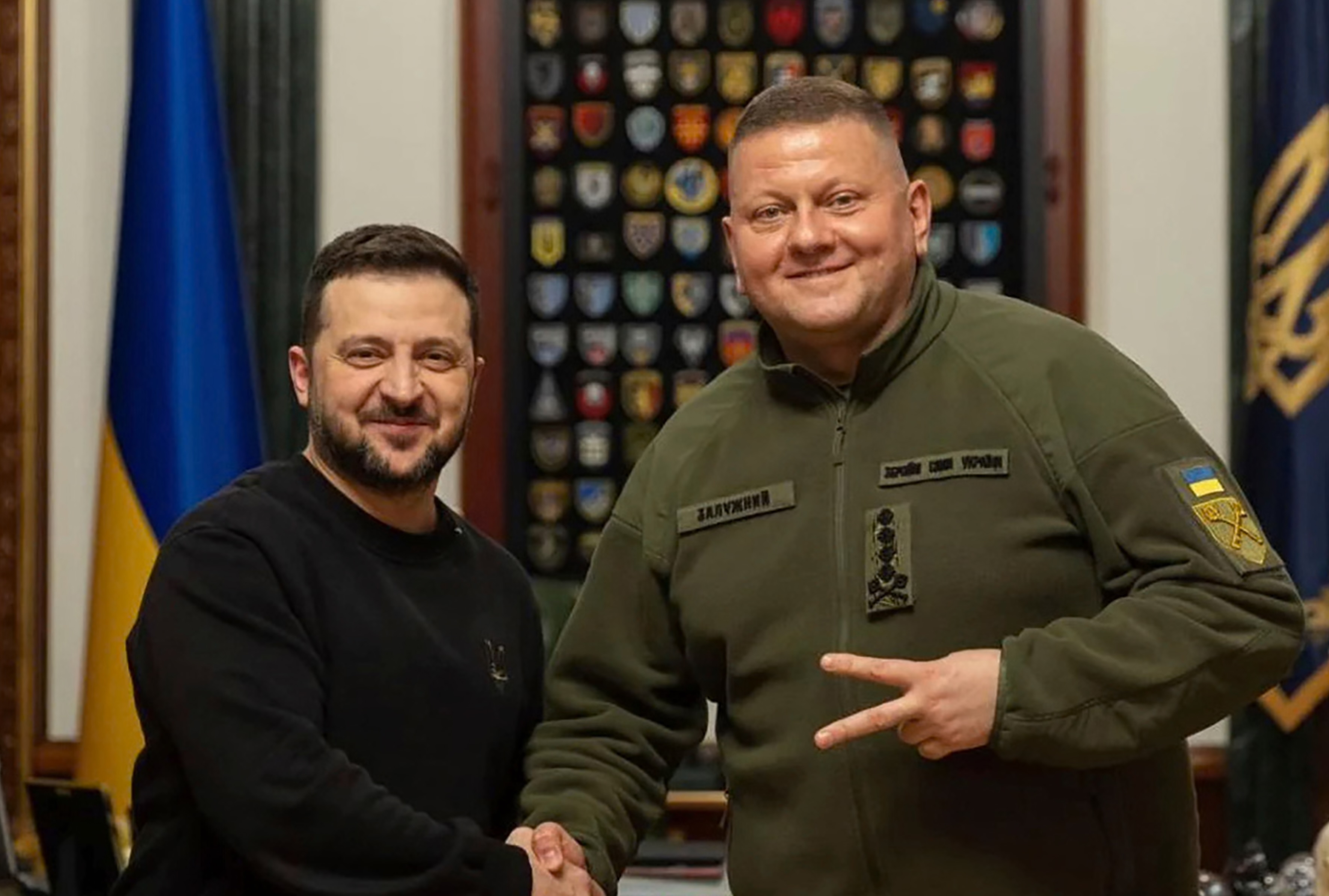 Владимир Зеленский и Валерий Залужный. Фото: AP