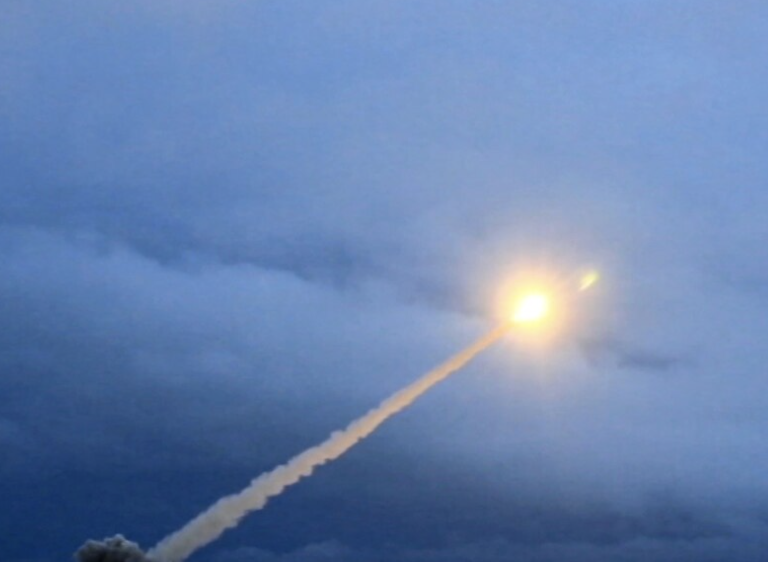 Испытательный запуск ракеты «Буревестник» 1 марта 2018 года