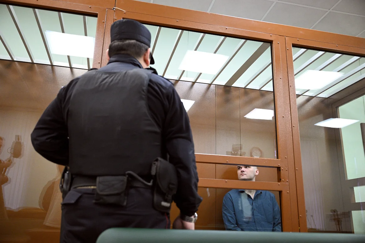 Евгений Серебряков в зале суда. Фото: Коммерсантъ