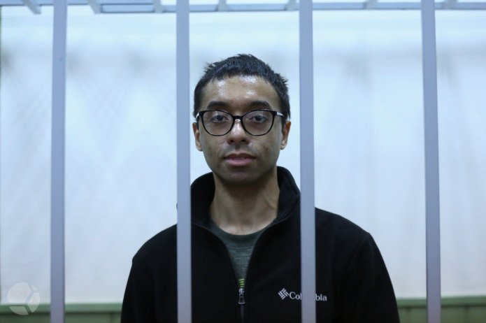 Солим Камина во время заседания Басманного суда Москвы, 6 декабря 2024 г. / Фото: SOTAvision