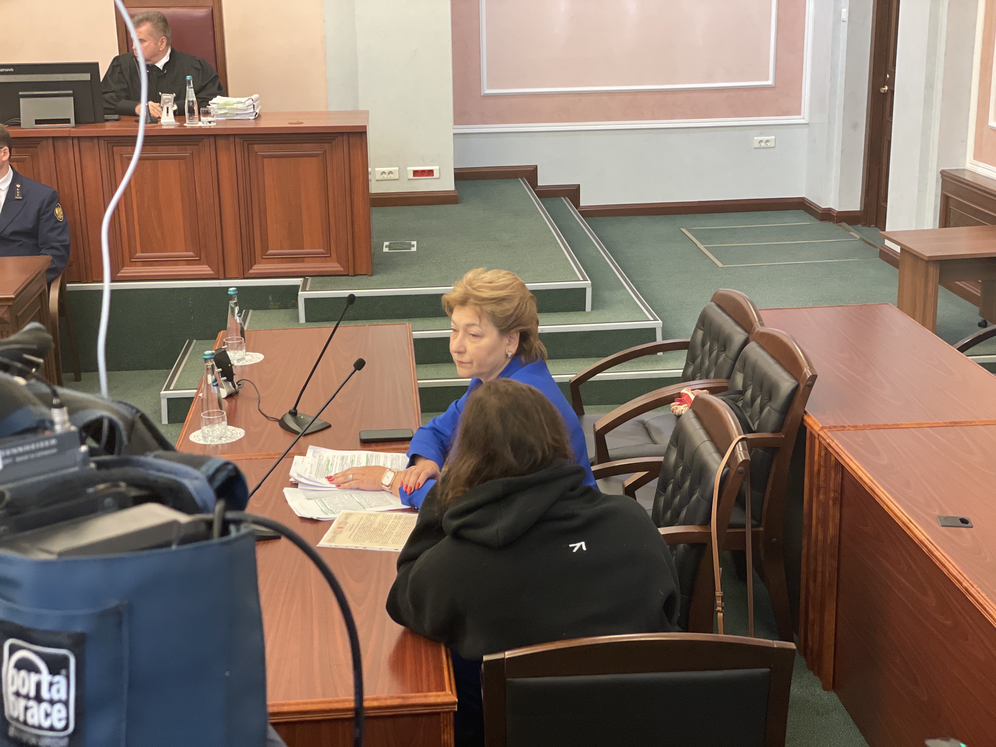 Фото: Полина Лурье на заседании Верховного суда, 16 декабря / The Insider