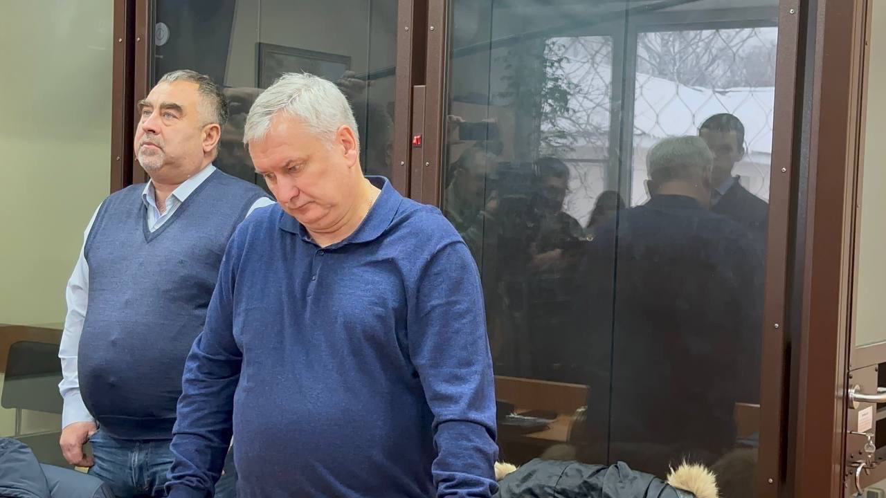 Альберт Тришкин (справа). Фото: пресс-служба Судов общей юрисдикции Московской области